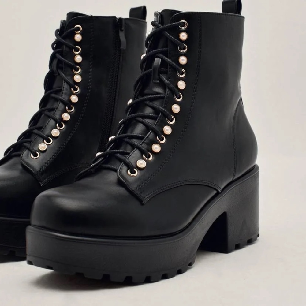 Nasty Gal combat boots